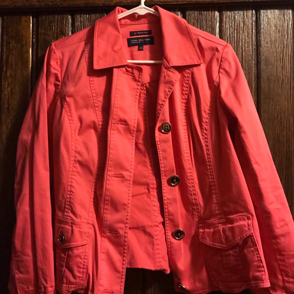 Hello hot pink jacket!